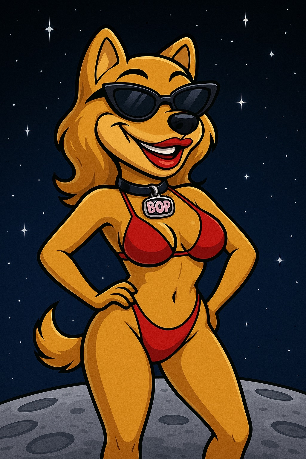 Moon BOP Bikini Chain